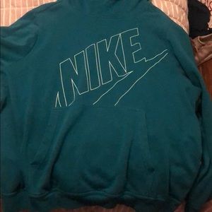 Blue nike hoodie